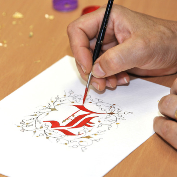 Atelier en Enluminure
